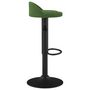 Voir la diapositive 4 : VIDAXL Tabouret de bar Vert fonce Velours