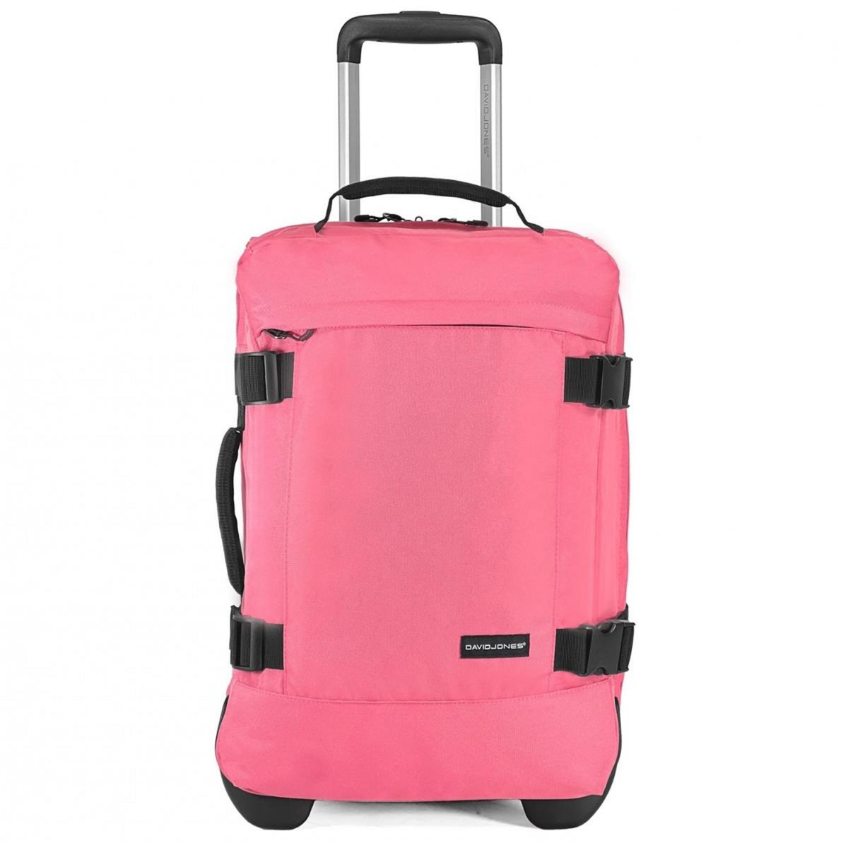 David Jones Sac de voyage cabine à roulettes 35L double compartiment 50cm