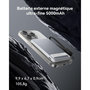 Voir la diapositive 5 : INIU Batterie externe 5 000 mAh MagPro slim blanc