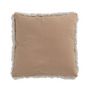Voir la diapositive 2 : Paris Prix Coussin Déco en Jute  Miroirs  45x47cm Naturel