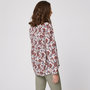 Voir la diapositive 2 : IN EXTENSO Blouse manches longues écru fleuri femme