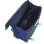 Voir la diapositive 4 : AUCHAN Cartable 36 cm bleu réfléchissant ESPACE