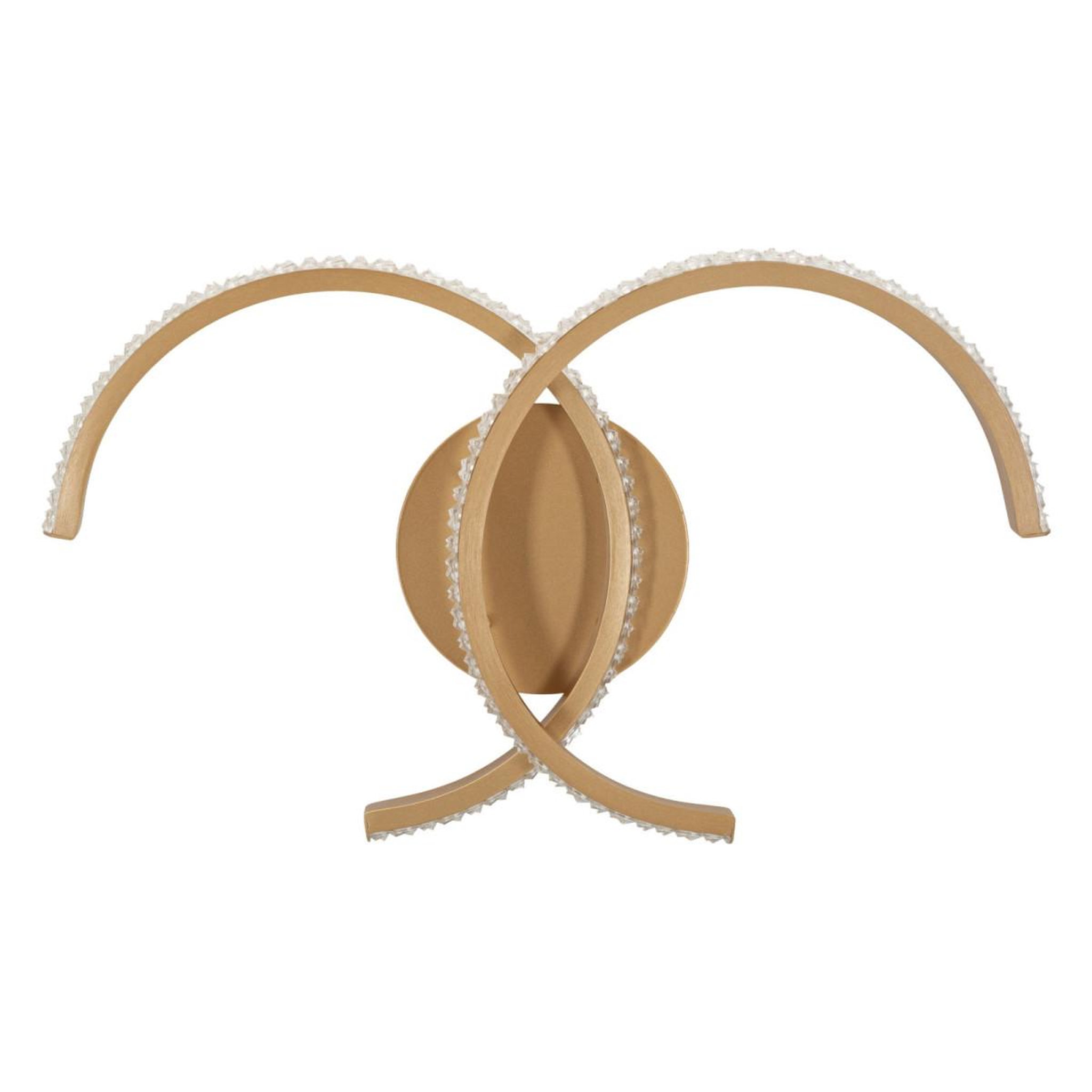 Paris Prix Applique murale led  double c  41cm or