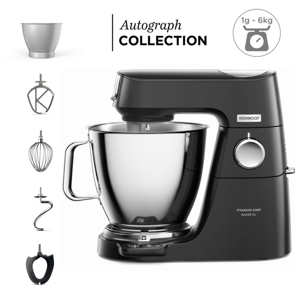 KENWOOD Robot pâtissier Titanium ChefBaker Autograph KVL85.004BK