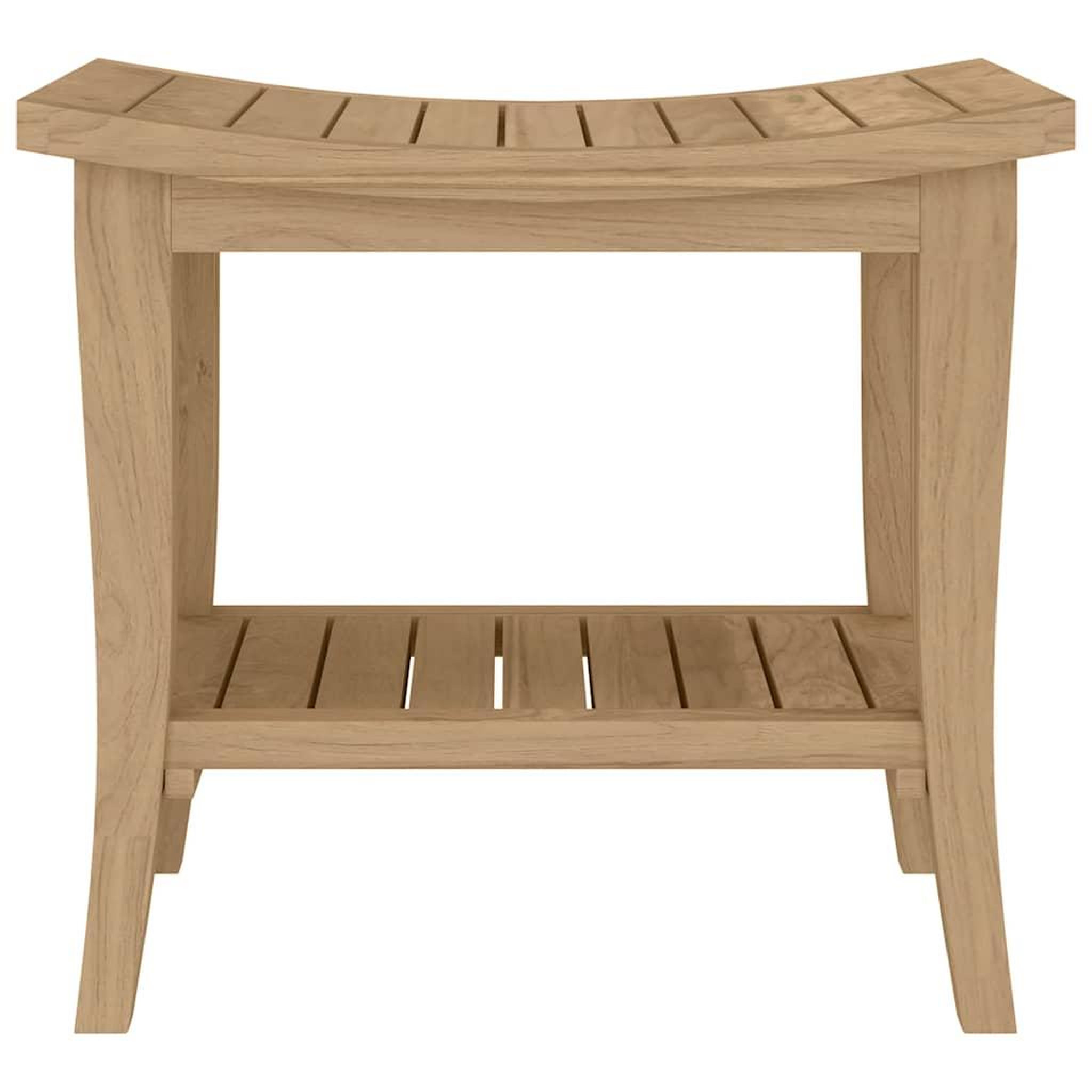 Voir la diapositive 3 : VIDAXL Table d'appoint de salle de bain 50x35x45cm bois de teck solide
