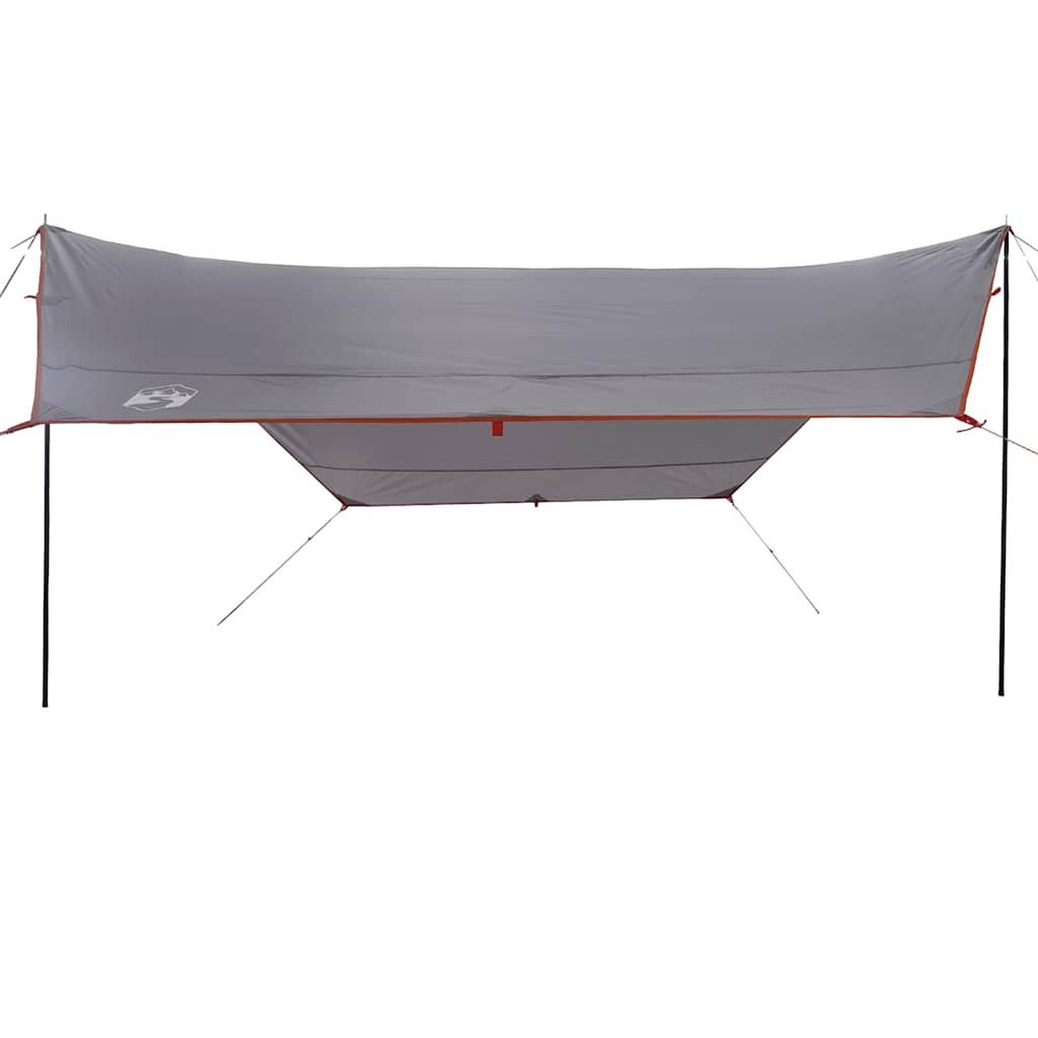 Voir la diapositive 4 : VIDAXL Bache de camping orange 430x380x210 cm impermeable
