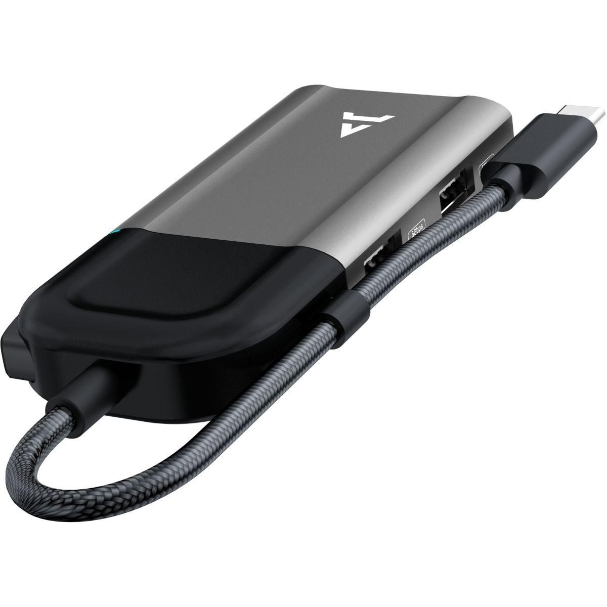 ADEQWAT Hub USB C USB-C / multiports 6 en 1