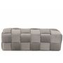 Voir la diapositive 2 : Paris Prix Pouf Design  3 Personnes  120cm Gris Clair