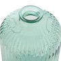 Voir la diapositive 2 : ATMOSPHERA Vase Design en Verre Strié  Luz  23cm Vert