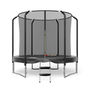 Voir la diapositive 1 : JUMP4FUN Trampoline Semi-Pro Jump4fun 8FT-244cm Noir
