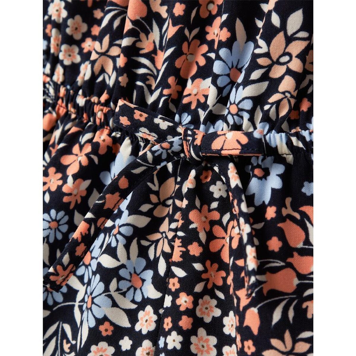 NAME IT Combishort Marine/Orange Fille Name it Vinaya