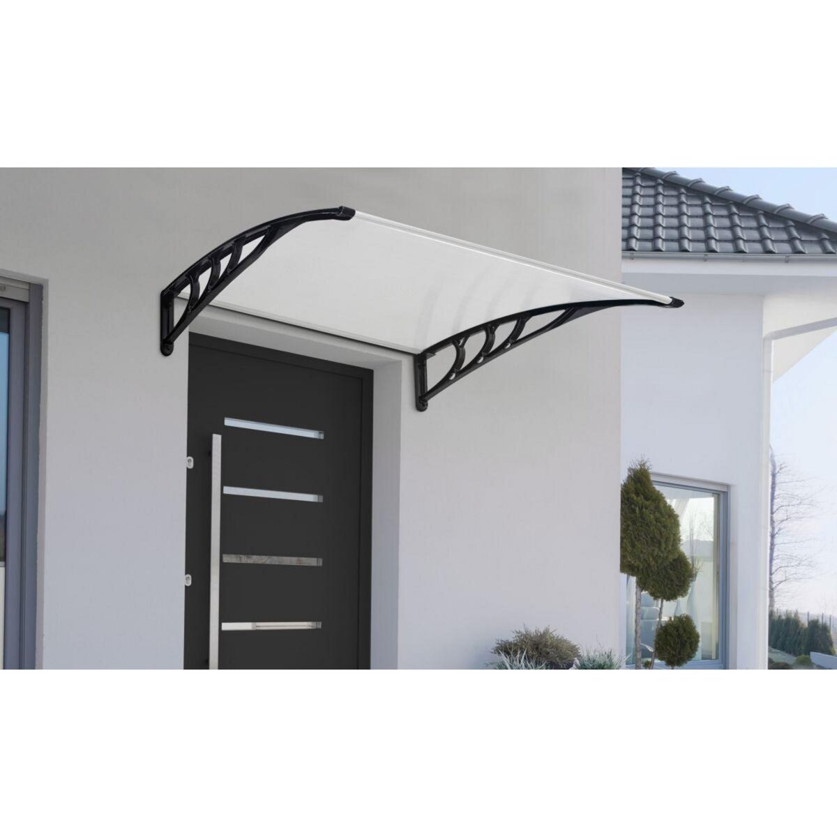 Inkazen Marquise en polycarbonate transparent 80 x 240 cm