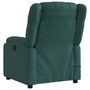Voir la diapositive 5 : VIDAXL Fauteuil de massage inclinable electrique Vert fonce Tissu