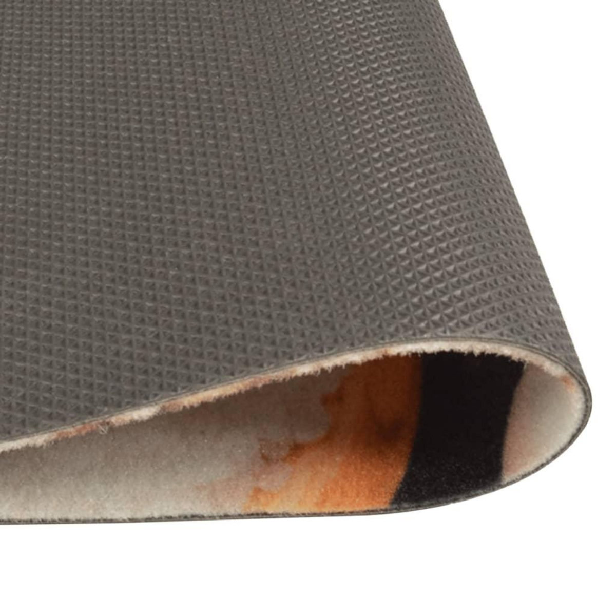 VIDAXL Tapis de cuisine lavable impression legumes 45x150 cm velours