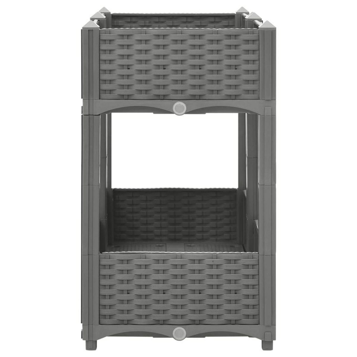 VIDAXL Lit sureleve 80x40x71 cm Polypropylene