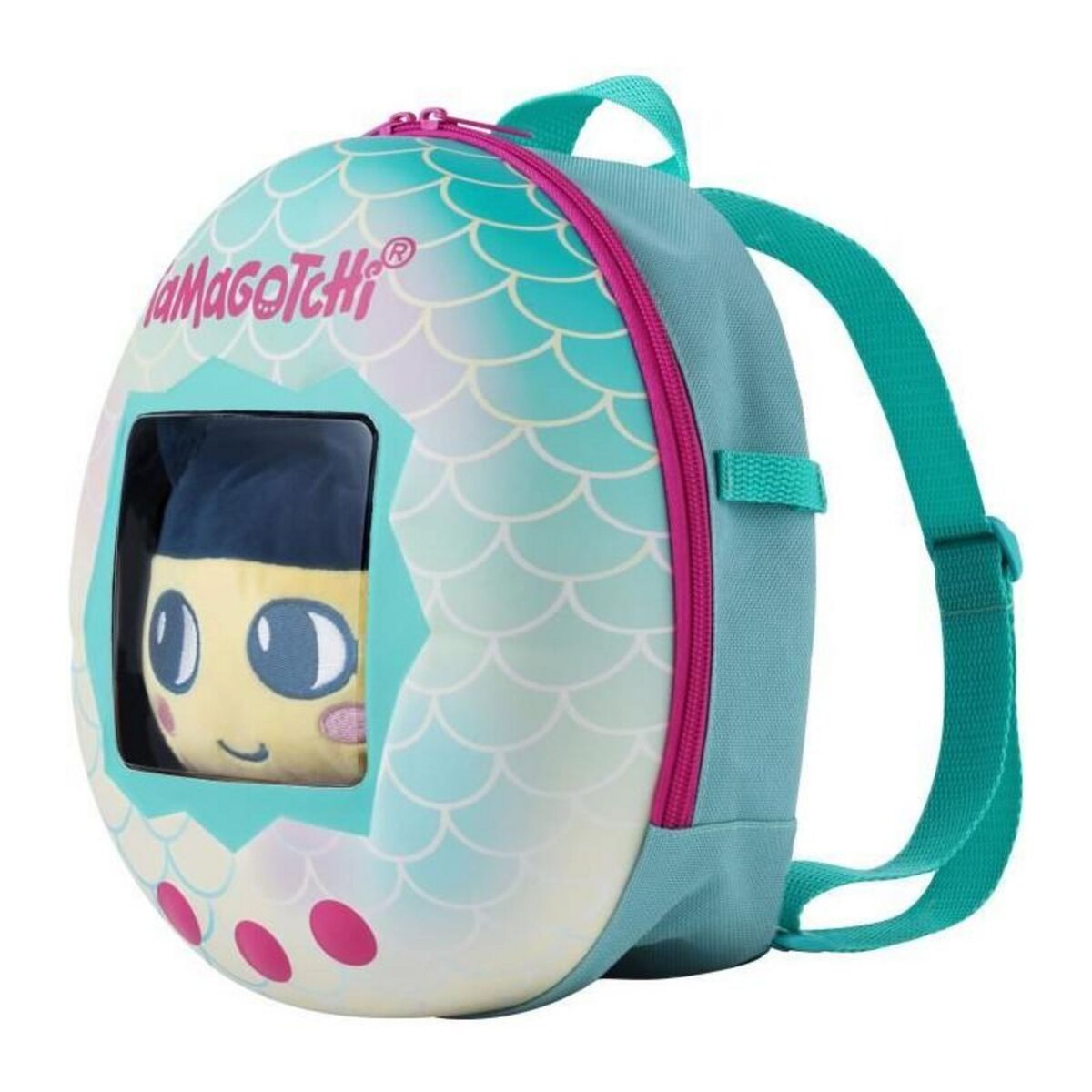 BANDAI Sac a dos et sa Peluche 3 en 1 - BANDAI - Tamagotchi - 90779