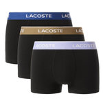 Lacoste x3 Boxers  Homme  acoste Courst. Coloris disponibles : Noir