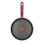 Voir la diapositive 3 : TEFAL Poêle rouge 24 cm induction REVELATION PLUS 
