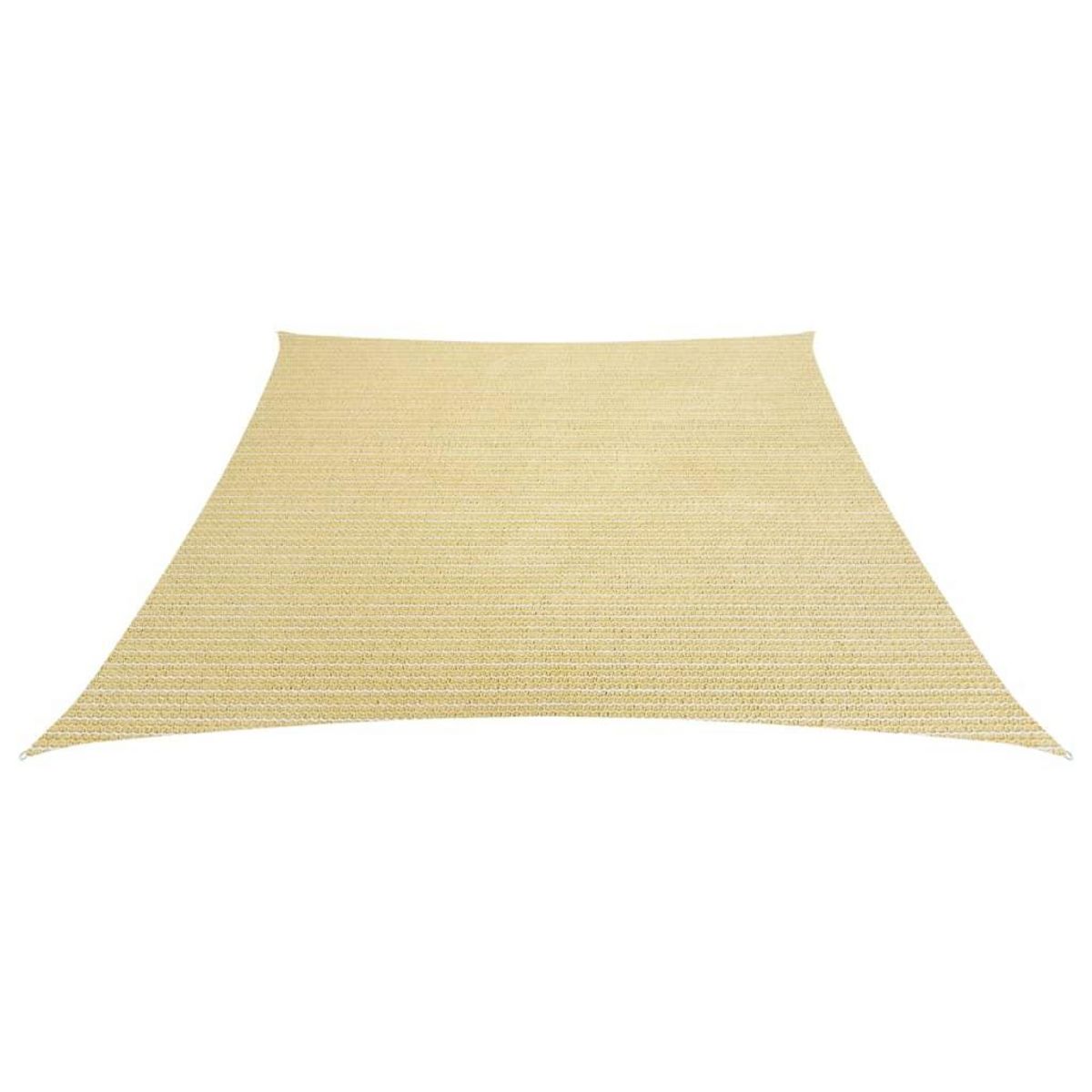 VIDAXL Voile d'ombrage 160 g/m^2 Beige 3/4x3 m PEHD