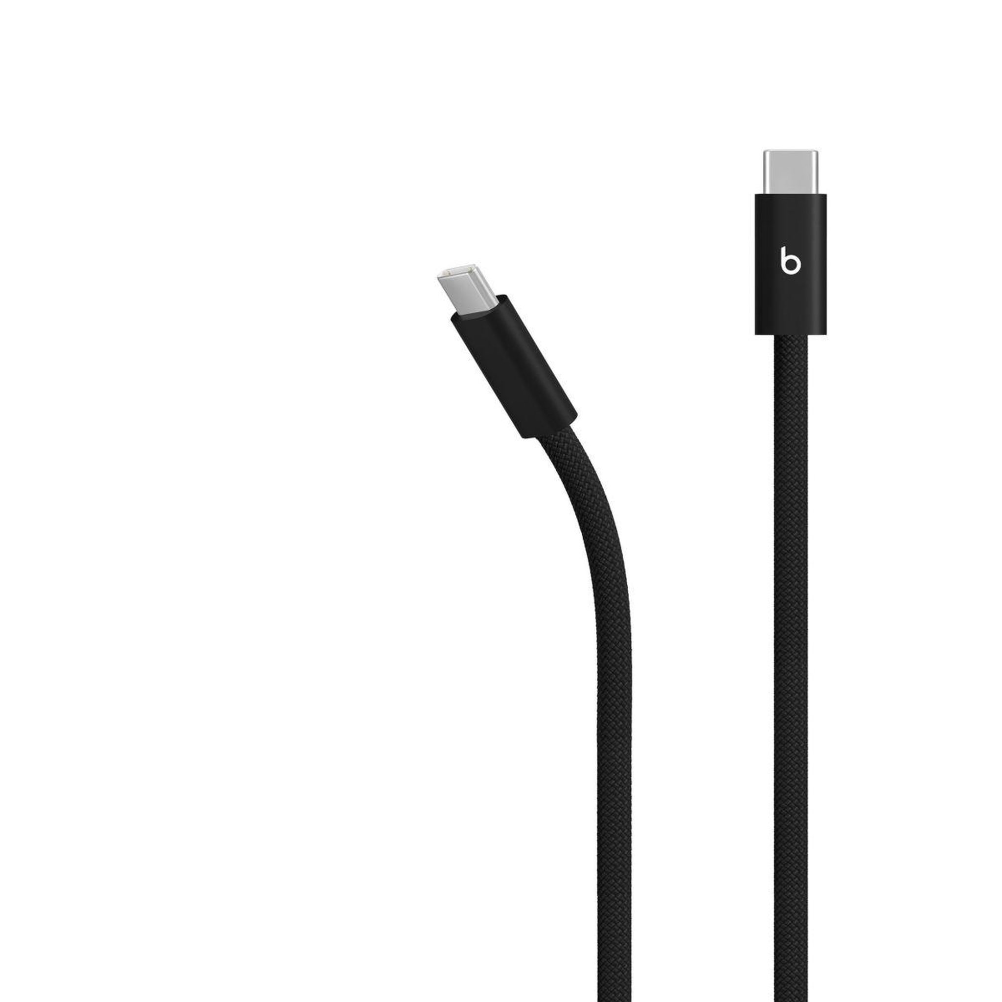 Voir la diapositive 2 : BEATS Câble usb c vers usb-c 240w 3m tressé noir intense