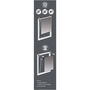 Voir la diapositive 3 : Paris Prix Store Enrouleur  Envolea  90x180cm Gris