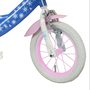 Voir la diapositive 2 : DISNEY Vélo 12  Fille Licence  Reine de Neiges  pour enfant de 2 à 4 ans avec stabilisateurs à molettes - 2 freins