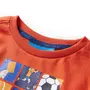 VIDAXL T-shirt enfants a manches longues orange 140