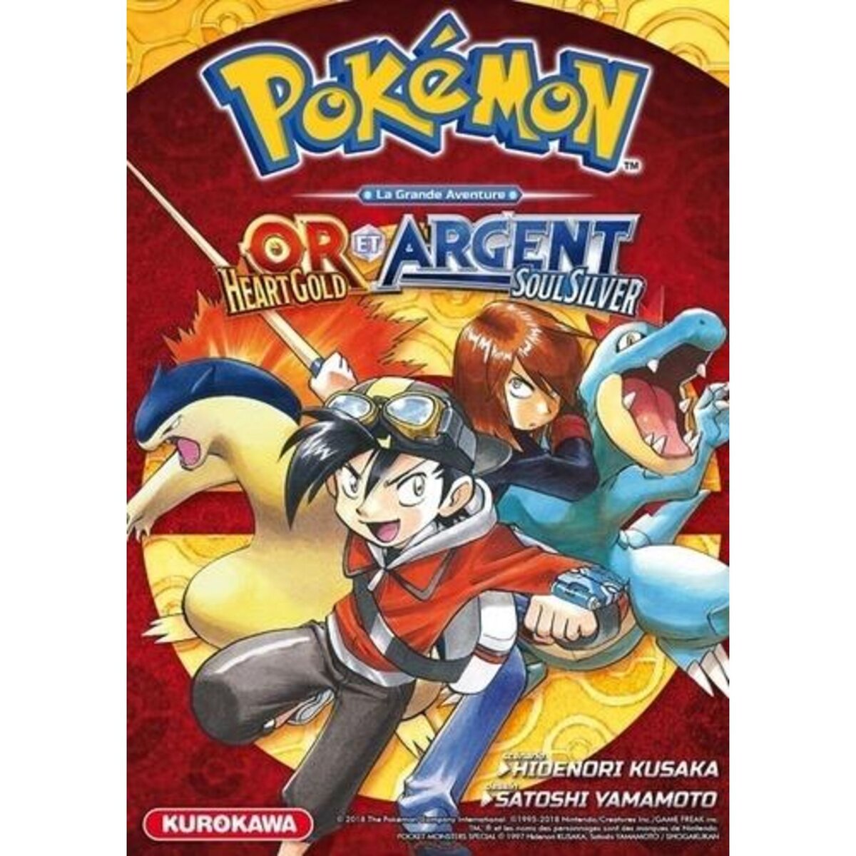 POKEMON LA GRANDE AVENTURE, OR ET ARGENT , Kusaka Hidenori