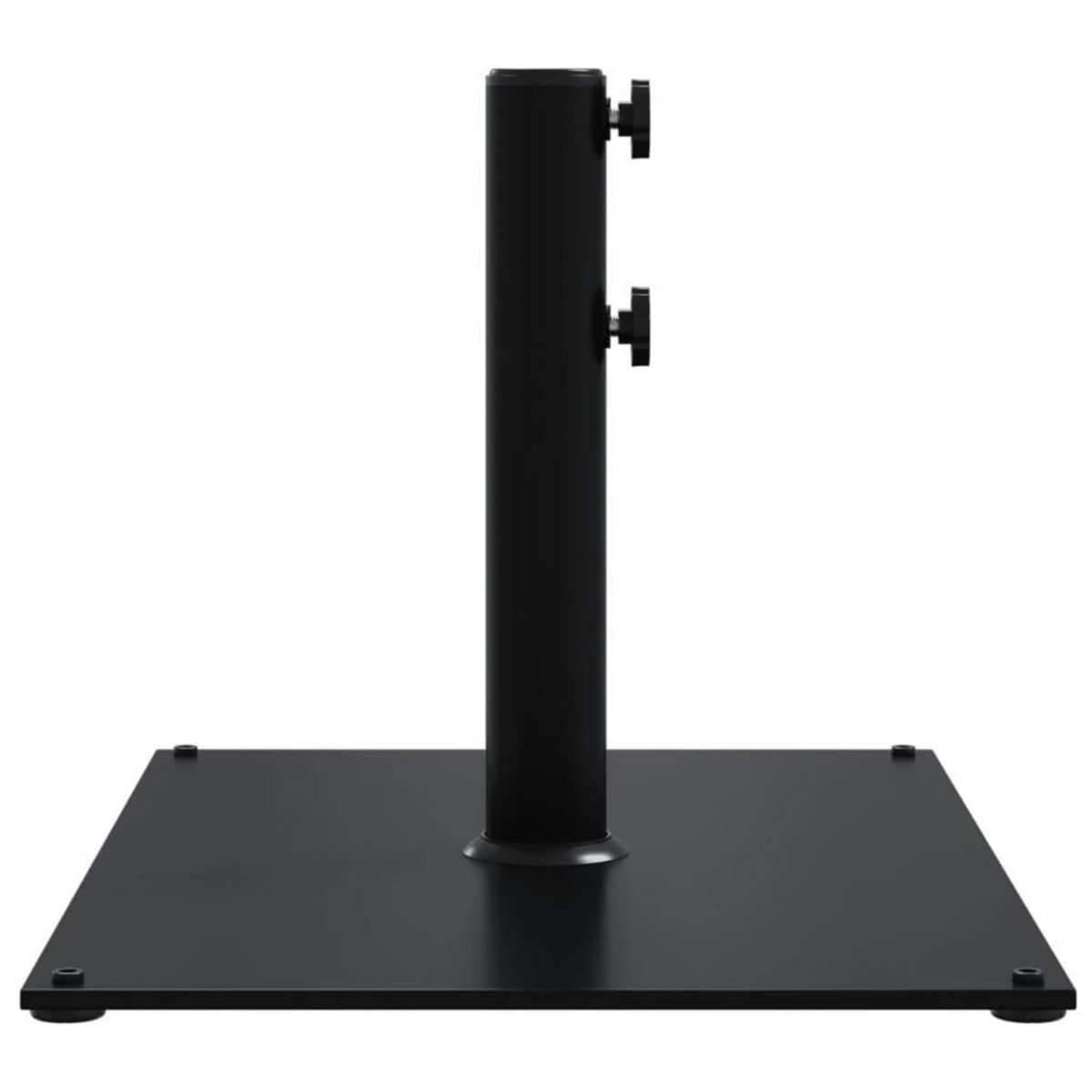 VIDAXL Base de parasol pour mats Ø32/38/48 mm 15 kg rectangulaire