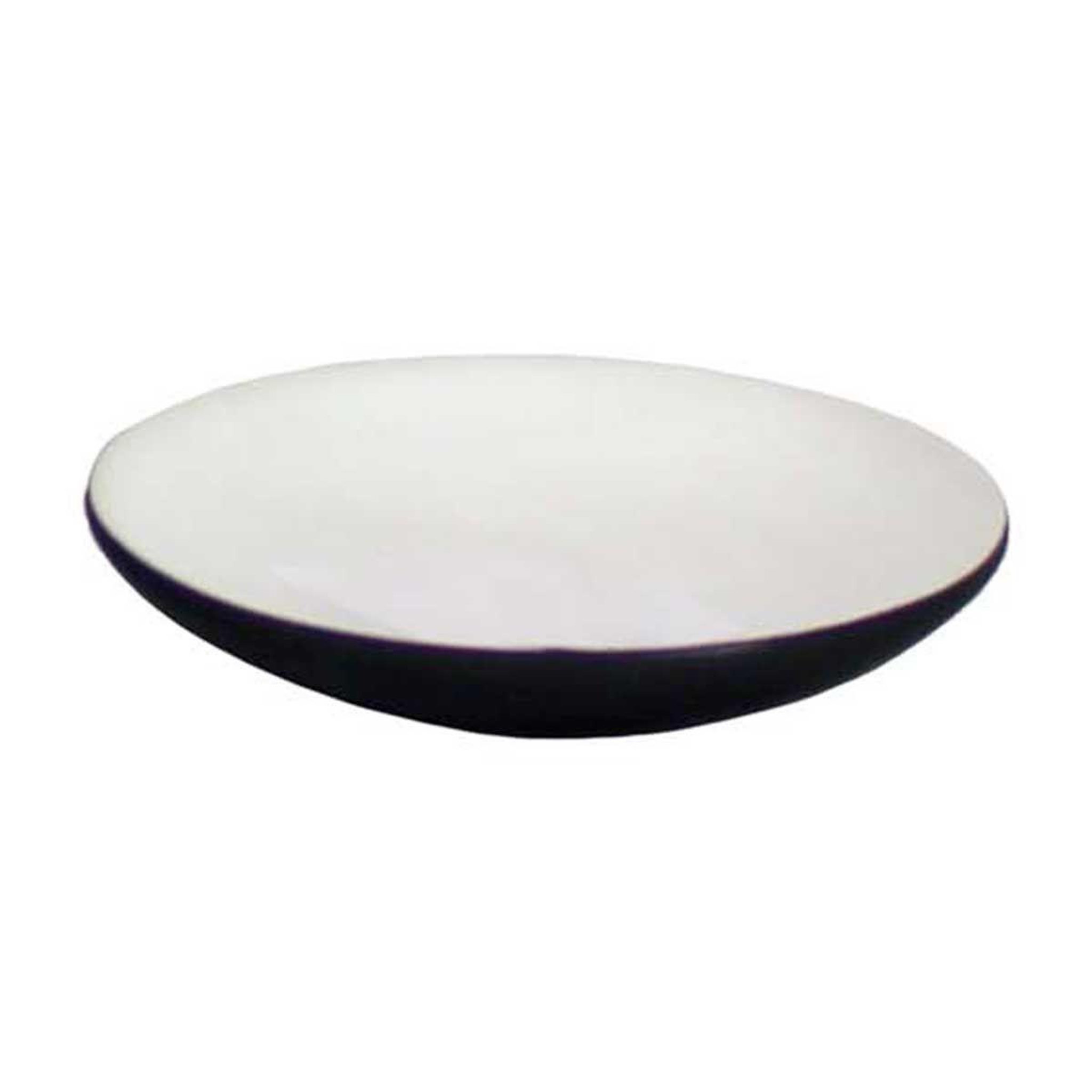 Douceur d'Intérieur Porte savon uni soft touch  mambo  11cm émeraude