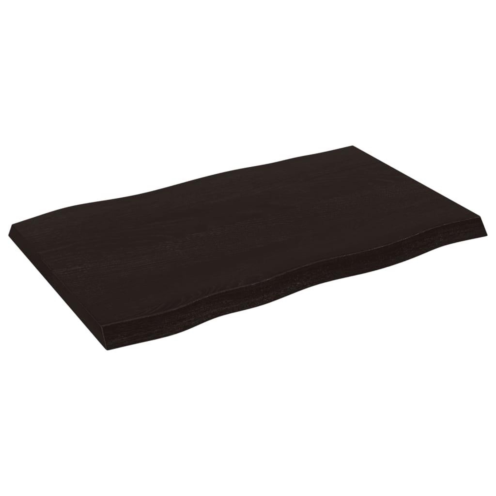 Voir la diapositive 4 : VIDAXL Dessus de table bois massif traite bordure assortie
