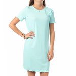 Vero Moda Robe Turquoise Femme Vero Moda Madi Jill. Coloris disponibles : Bleu