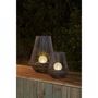Voir la diapositive 2 : Galix Lanterne solaire décorative boule perlée - GALIX - H30 - 10 Lumens - 8 heures d'éclairage