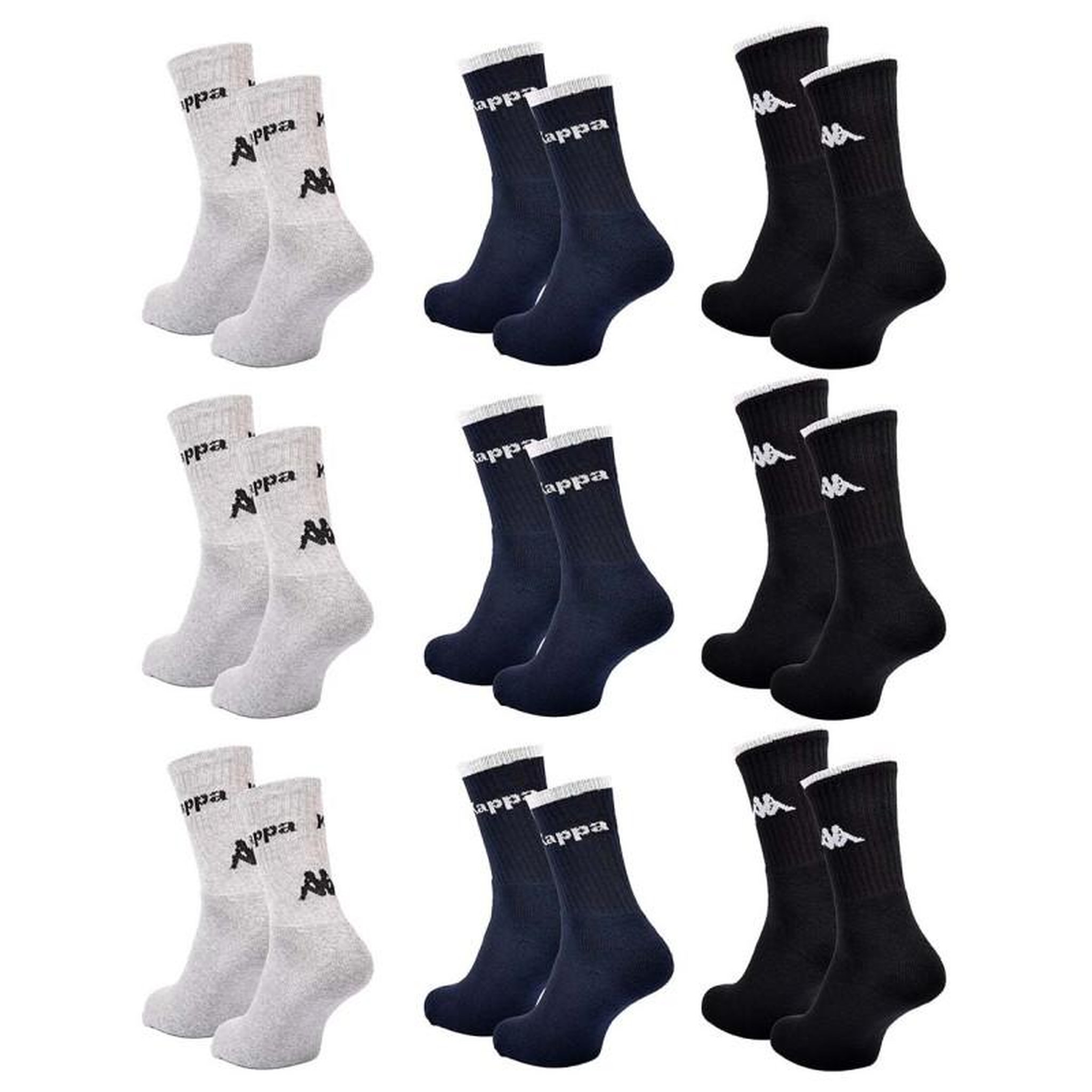 Voir la diapositive 3 : KAPPA Chaussettes KAPPA CREW