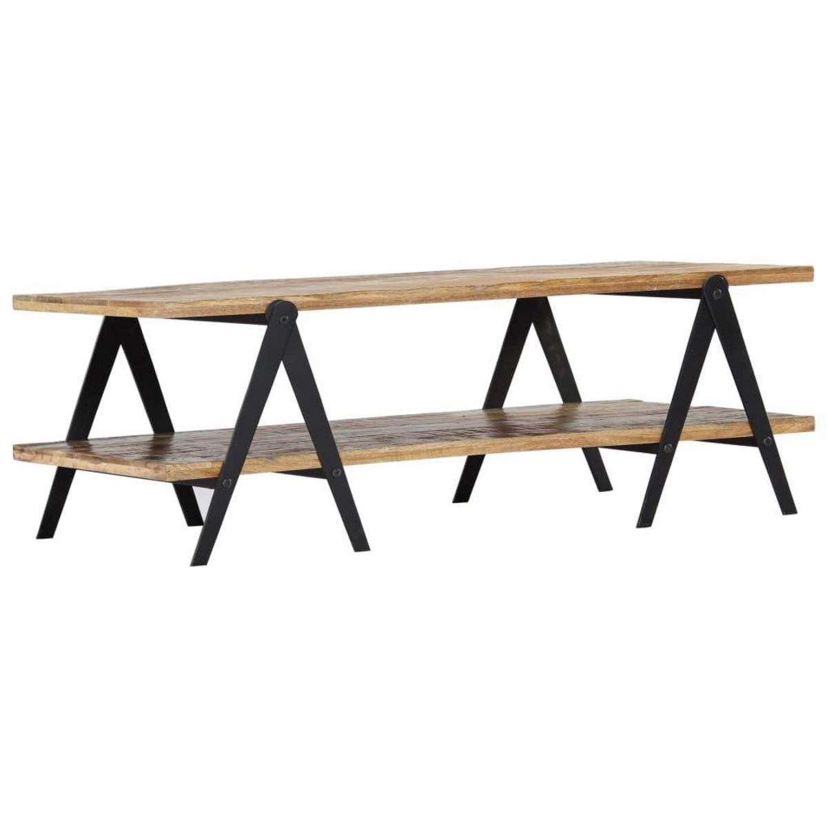 VIDAXL Table basse 115x60x40 cm Bois de recuperation massif