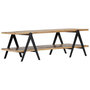 Voir la diapositive 2 : VIDAXL Table basse 115x60x40 cm Bois de recuperation massif