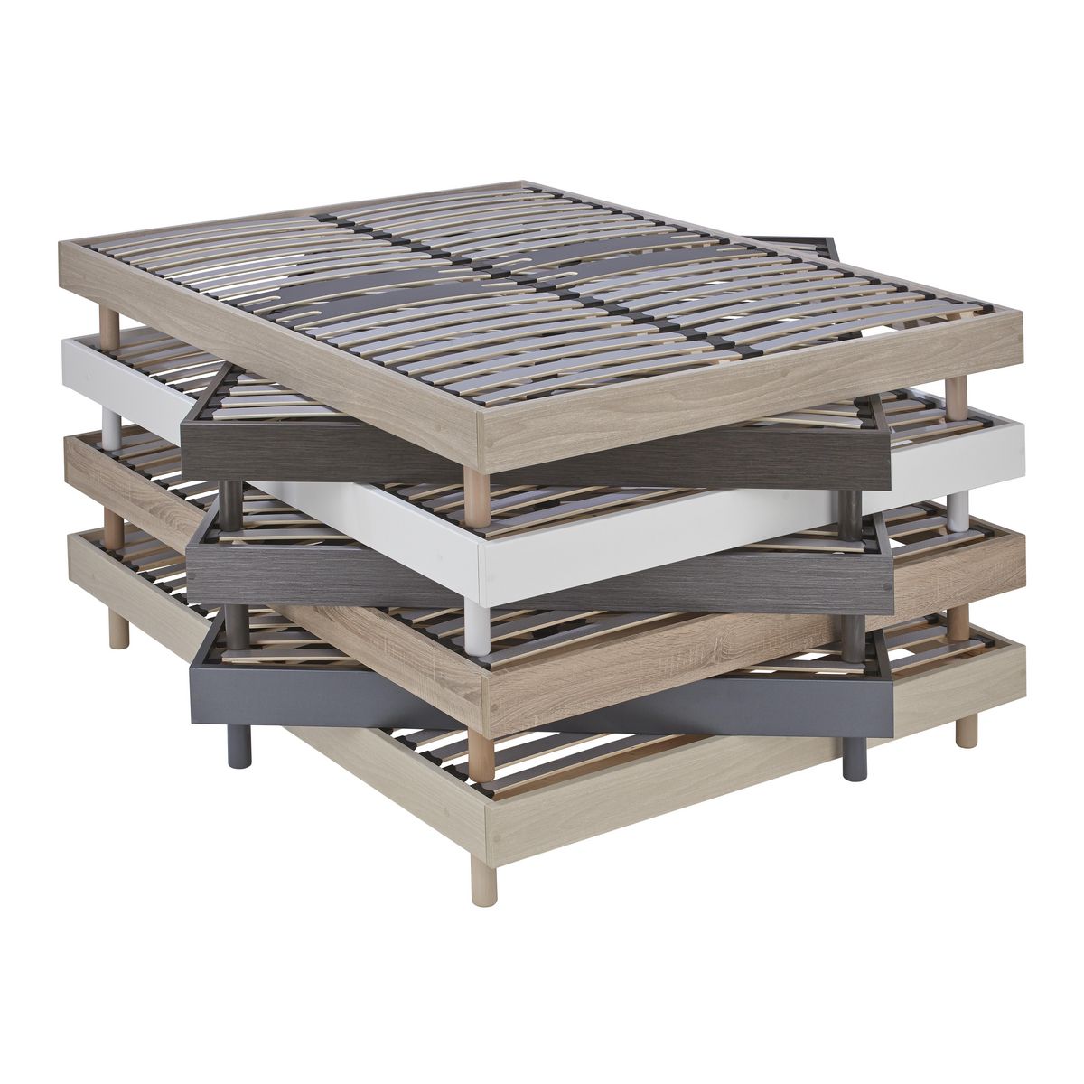 EBAC Sommier lattes 140x190 cm DELKIT