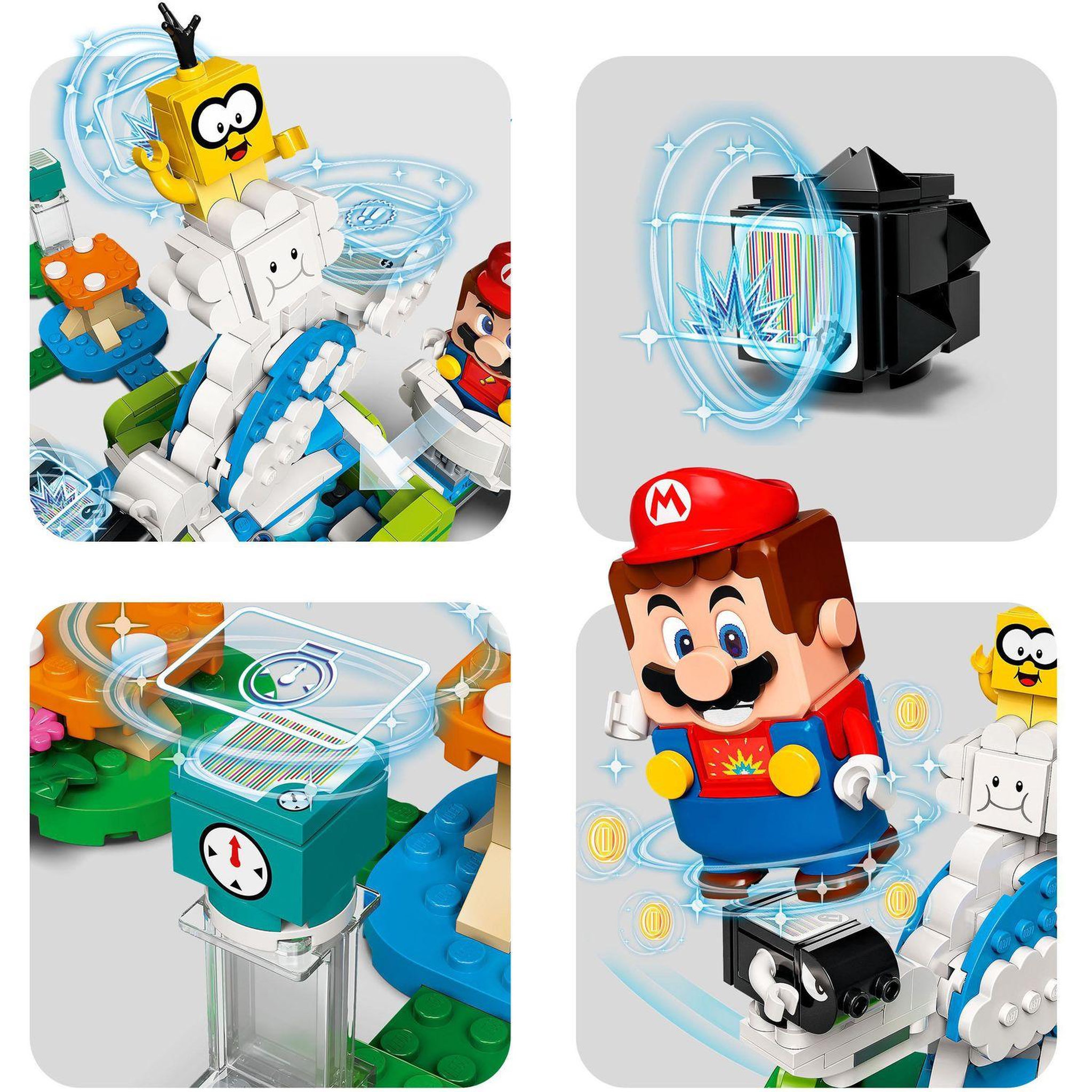 Voir la diapositive 4 : LEGO Super Mario 71389 Ensemble d'extension Le monde du Ciel de Lakitu