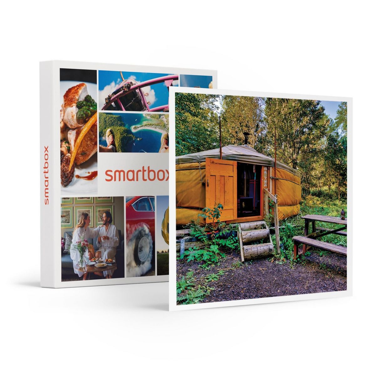Smartbox Séjour relaxant de 3 jours en duo dans une yourte près du Puy-en-Velay - Coffret Cadeau Séjour