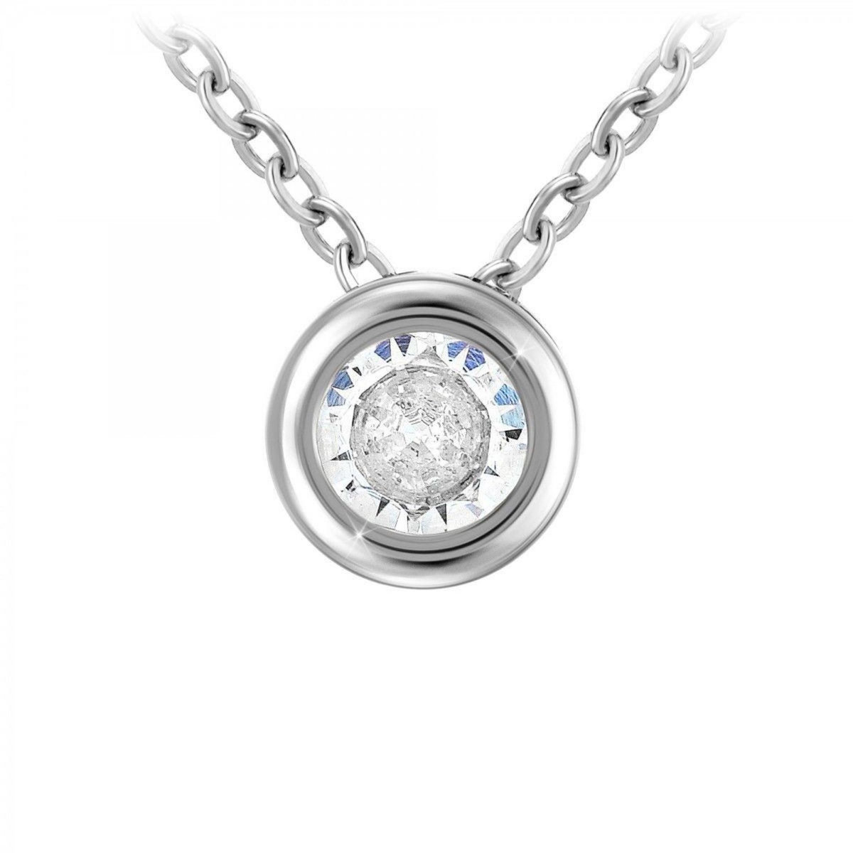 SC CRYSTAL Collier SC Crystal orné de Zirconium