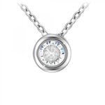 SC CRYSTAL Collier SC Crystal orné de Zirconium