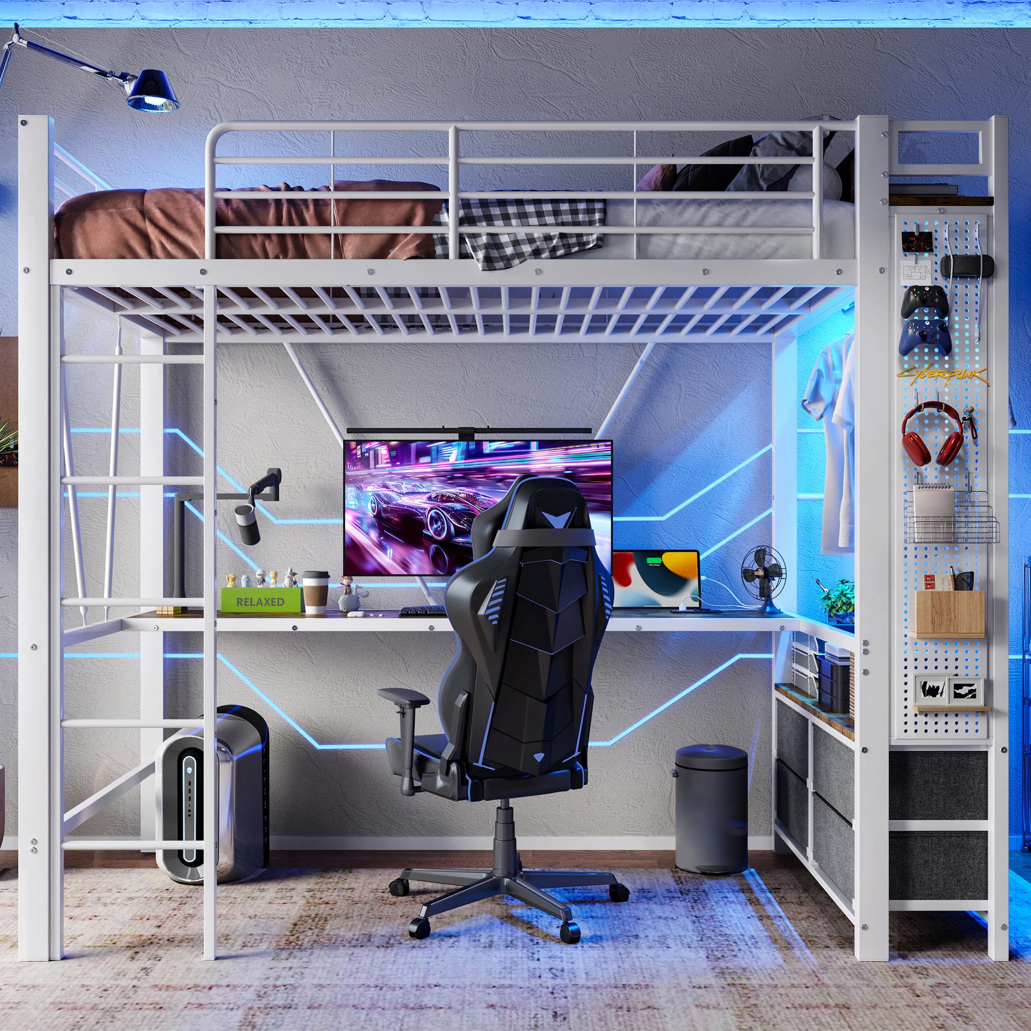 Voir la diapositive 2 : MERAX Lit mezzanine