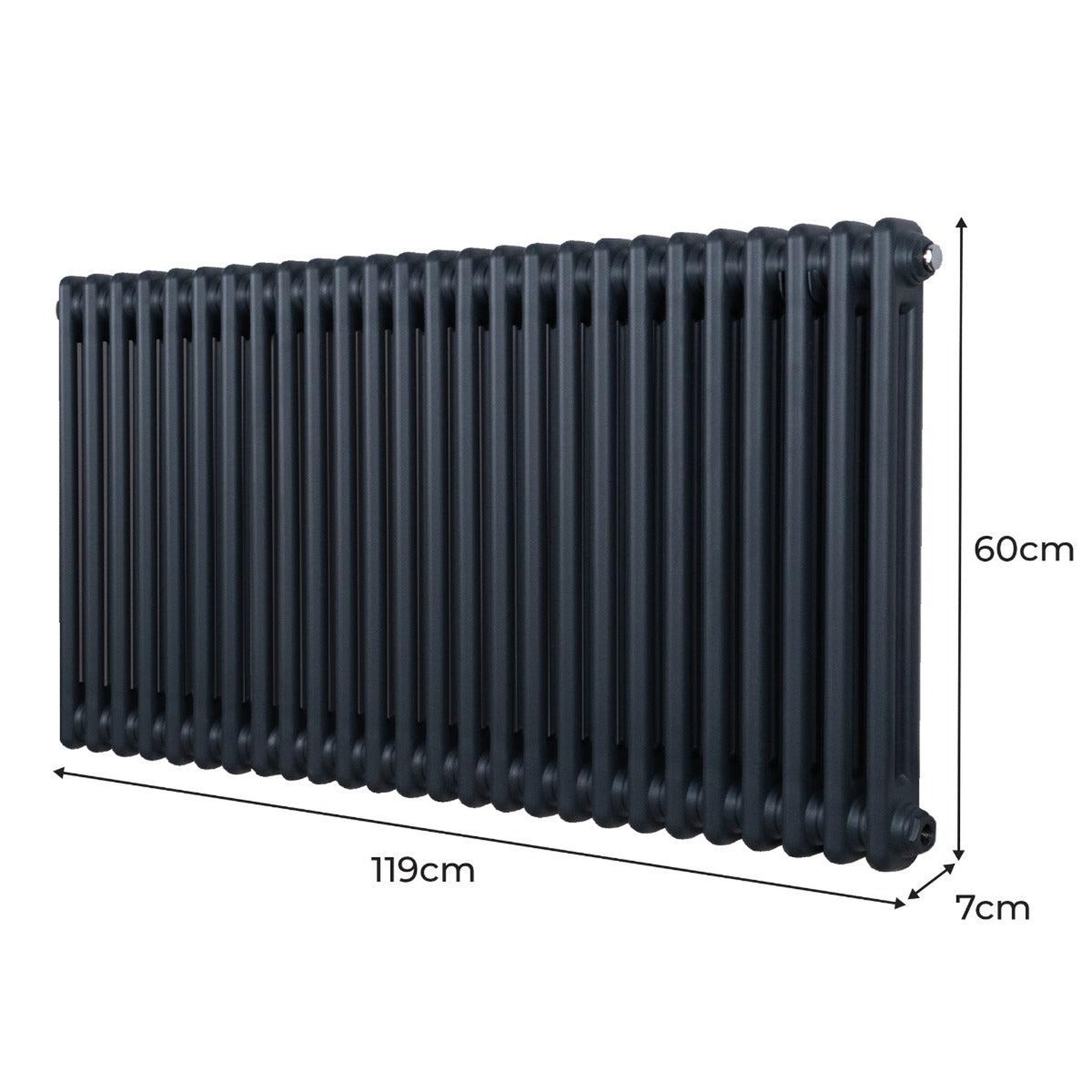 Voir la diapositive 5 : MONSTERSHOP Radiateur traditionnel à 2 colonnes – 600 x 1192 mm