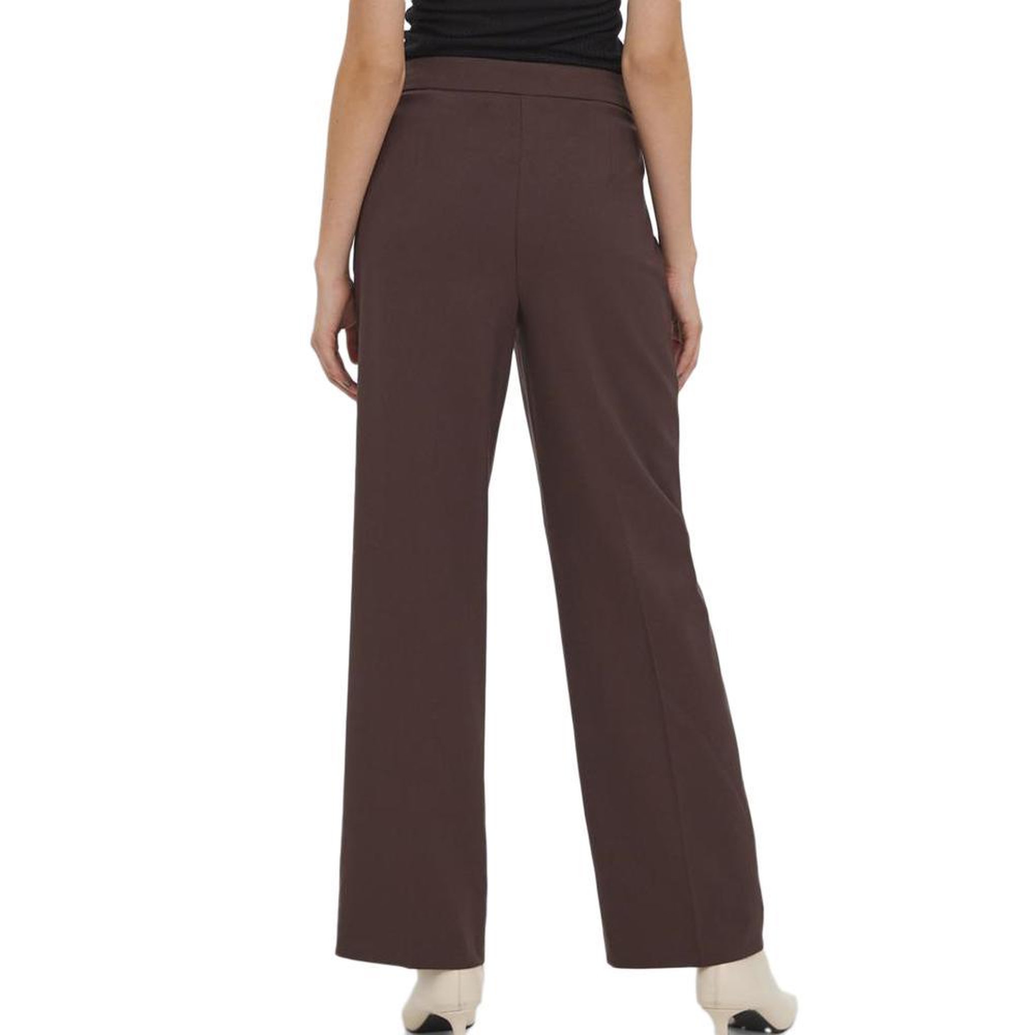 Voir la diapositive 2 : Vero Moda Pantalon Marron Femme Vero Moda Wide