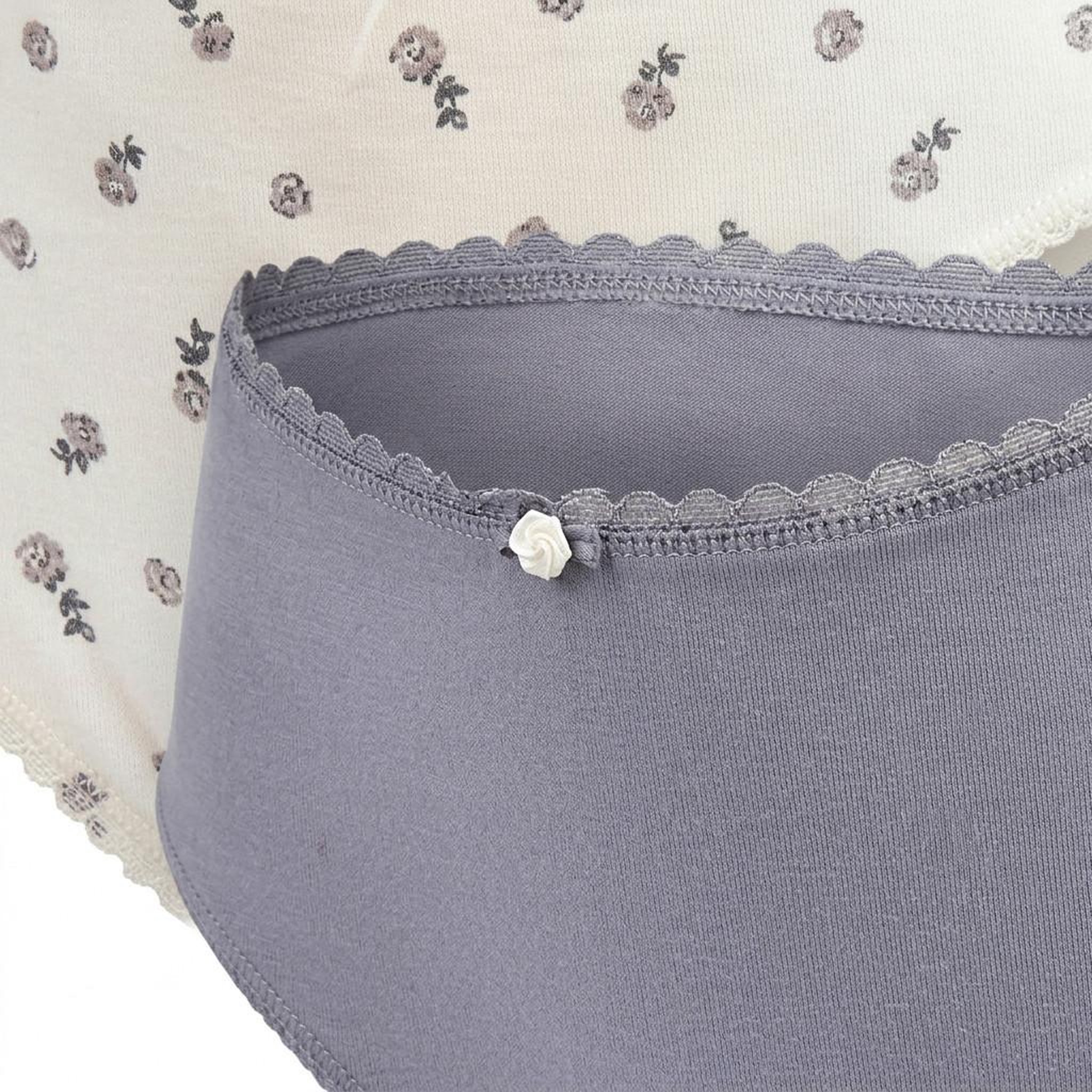 Voir la diapositive 5 : OZABI OZABI Pack de Culottes Femme Coton – Lot de 6