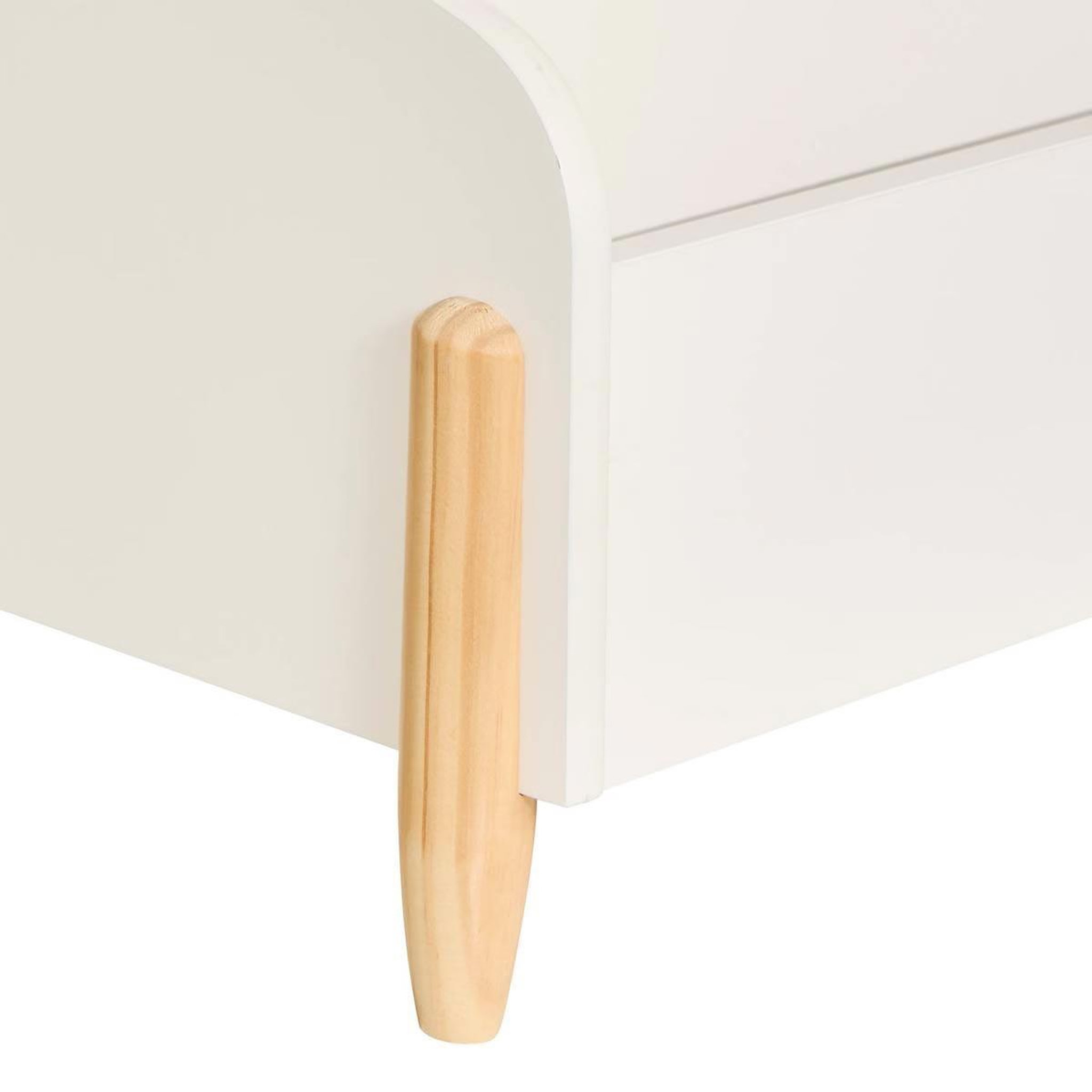 Voir la diapositive 2 : Atmosphera Kids Coffre enfant  douceur  61cm blanc