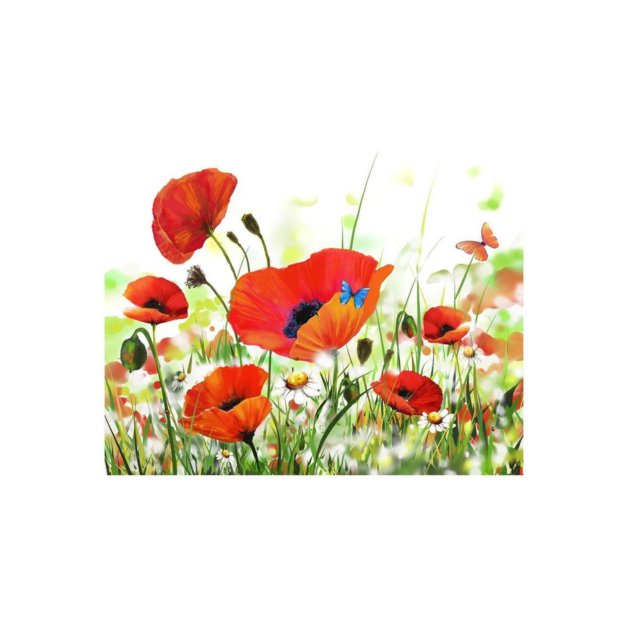 Voir la diapositive 2 : Paris Prix Papier Peint  Country Poppies