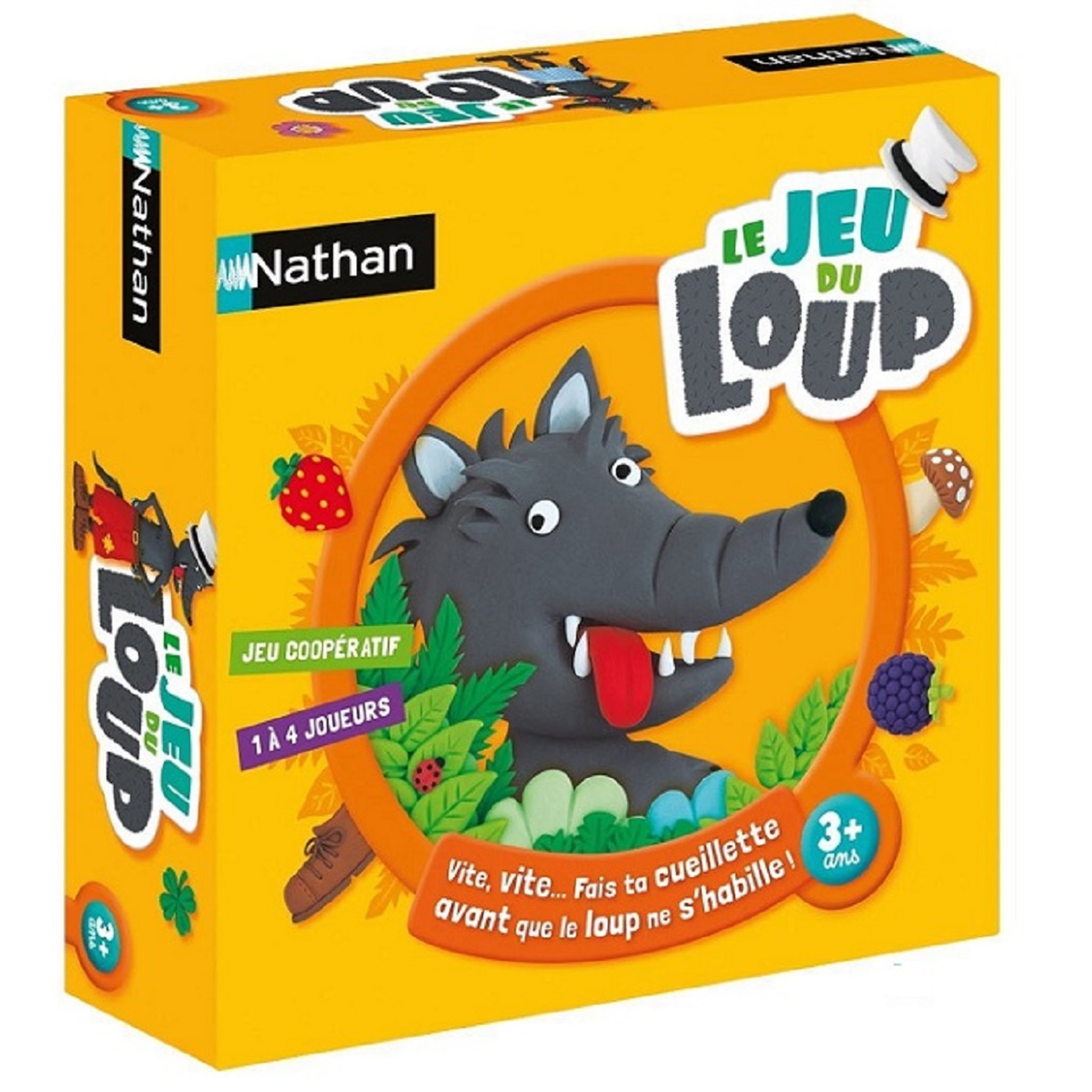 Voir la diapositive 1 : NATHAN Jeu du loup Jeu de société 