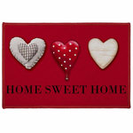 Paris Prix Tapis Déco Imprimé  Home Passion  40x60cm Rouge