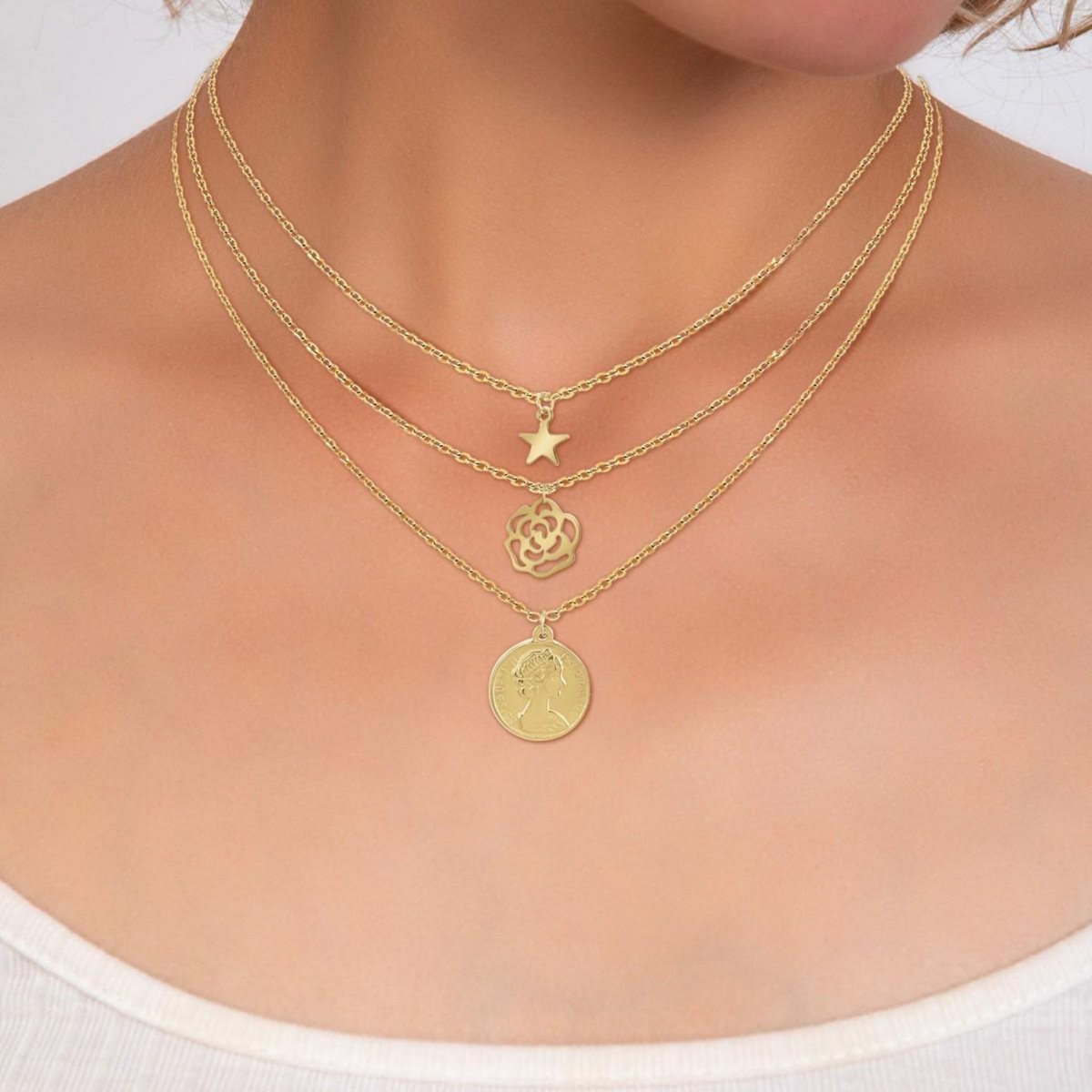 SC BOHEME Collier par SC Bohème en acier inoxydable